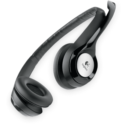 Logitech H390 USB headset with microphone for PC