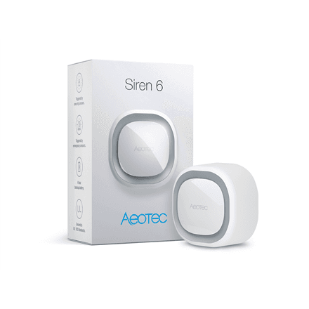 AEOTEC Siren 6 Z-Wave Plus сирена 110дБ