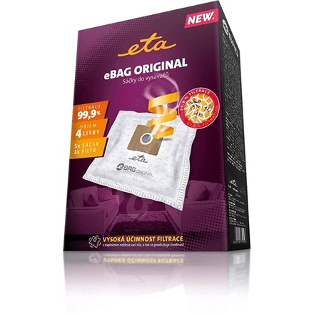 ETA960068000 tolmuimeja kott 4L – 5 tk originaal
