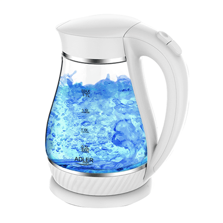 Adler AD 1274 Electric Kettle 2200W 1.7L White