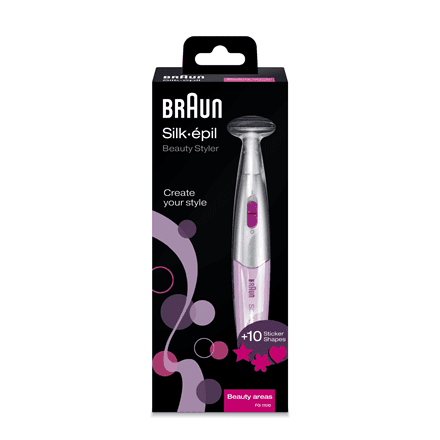 Braun SilkFinish FG1100 lady shaver pink