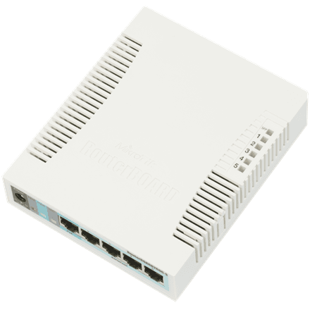 MikroTik RB260GS 5-Port Gigabit Ethernet Switch with SFP