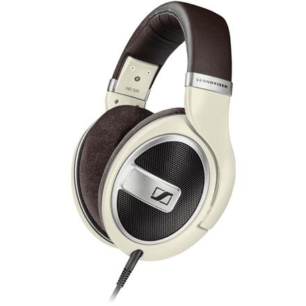 Sennheiser HD 599 Wired Over-Ear Headphones Ivory