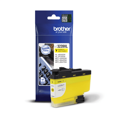 Brother LC3239XLY High-yield Yellow Ink Cartridge