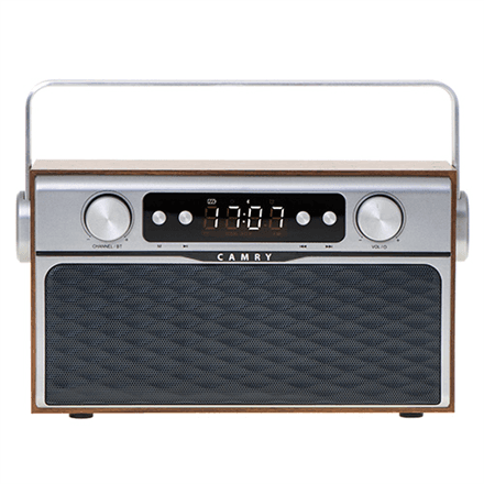 Camry CR 1183 Bluetooth-raadio 16 W ja USB-mängijaga, puitkorpus
