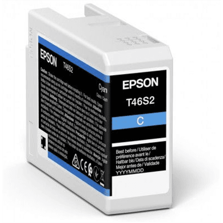 Epson T46S2 UltraChrome Pro 10 25ml голубой картридж