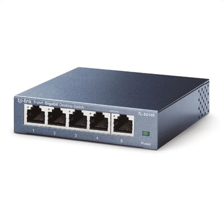 TP-LINK TL-SG105 5 портов сетевой коммутатор Gigabit