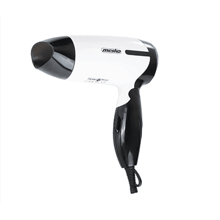 Mesko MS 2262 фен 1000W 2 режима черный/белый