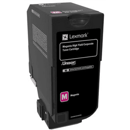 Lexmark 84C2HME Magenta Toner Cartridge 16k
