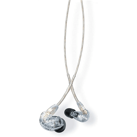 Shure SE215 Clear kõrvaklapid - sisekõrvaklapid