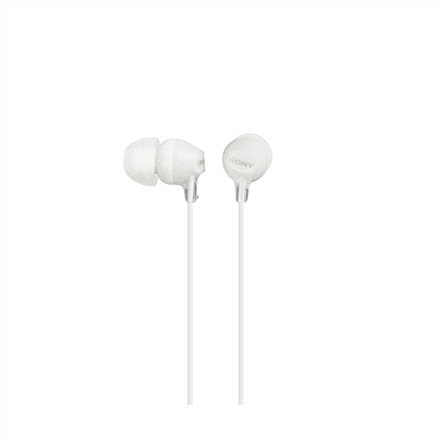 Sony MDR-EX15AP in-ear headphones white
