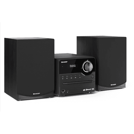 Sharp XL-B517D Hi-Fi muusikakeskus CD, USB ja Bluetooth 5.0, must