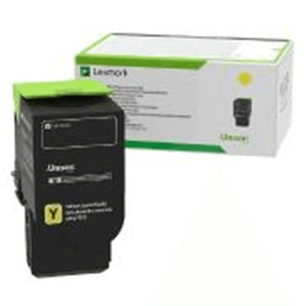 Lexmark 78C2XYE Extra High Yield Yellow Toner Cartridge