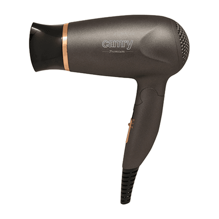 Camry CR 2261 Hair Dryer 1400W 2 Speed Metallic Grey