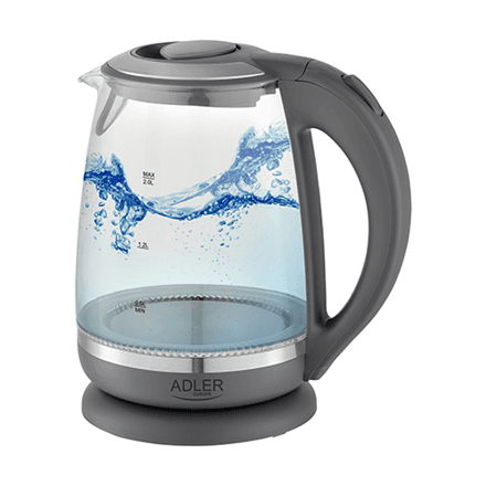 Adler AD 1286 Electric Kettle 2200W Grey