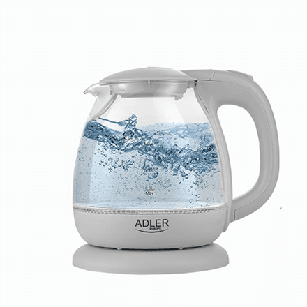 Adler AD 1283G 1100W 1L veekeetja hall