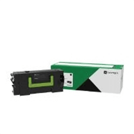 Lexmark 58D2U0E must toonerkassett 55000 lehte