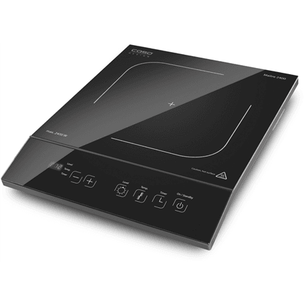 Caso | Free standing table hob | 02230 | Number of burners/cooking zones 1 | Sensor touch control | Induction | Black