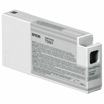 Epson T596700 UltraChrome HDR Light Black 350ml ink cartridge