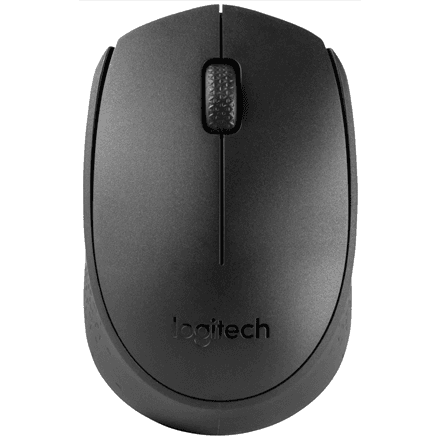 Logitech B170 wireless optical mouse, black