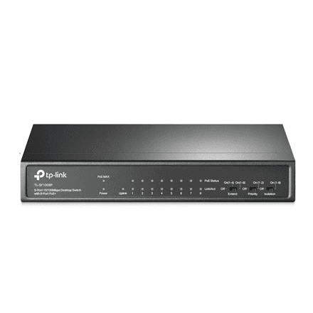 TP-LINK TL-SF1009P 9-Port PoE+ Network Switch