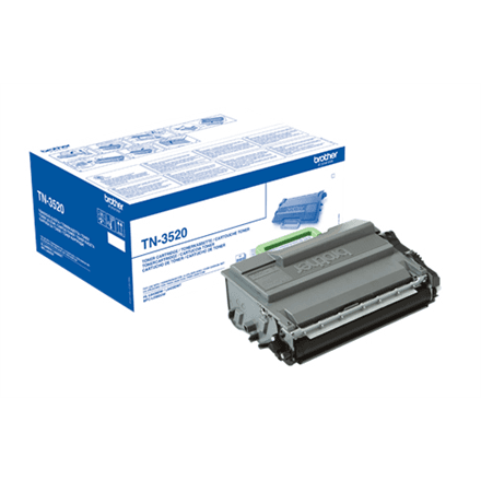 Brother TN-3520 чёрный тонер-картридж 20000 страниц