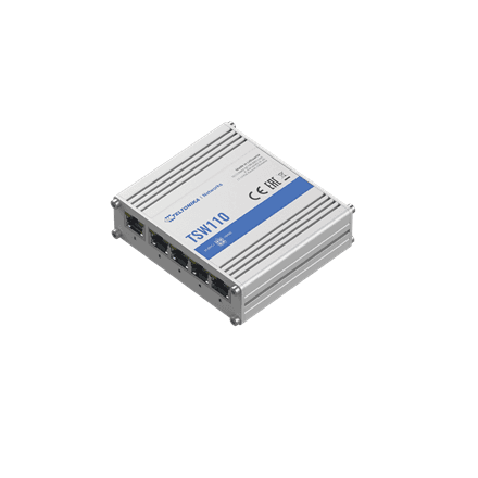 Teltonika TSW110 5x1Gbps неуправляемый сетевой коммутатор