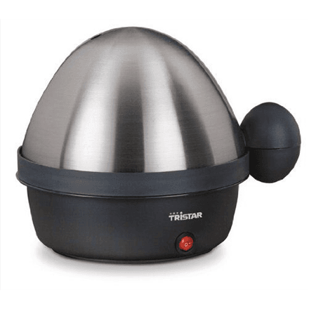 Tristar | Egg Boiler | EK-3076 | Black, Stainless Steel Lid | Eggs capacity 7