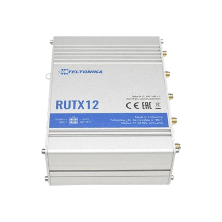 Teltonika RUTX122 Dual LTE Cat 6 ruuter