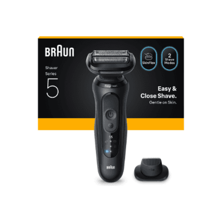 Braun Series 5 52-N1200s pardel, märg ja kuiv raseerimine, 50 min