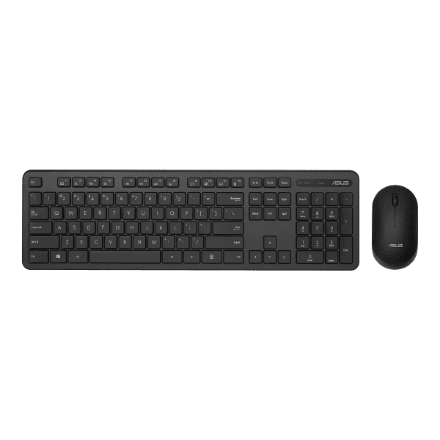 Asus CW100 Wireless Keyboard and Mouse Set Black