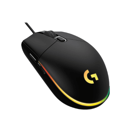 Logitech G102 LIGHTSYNC игровая мышь USB черная