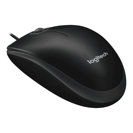 Logitech B100 juhtmega hiir USB, must