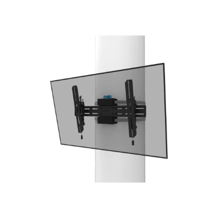Neomounts Pillar Mount | WL35S-910BL16 | Levelling, tilt | 40-75 " | Maximum weight (capacity) 50 kg | Black