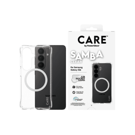 PanzerGlass CARE Samba Case Samsung Galaxy S26 Transparent