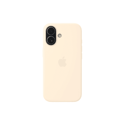 Силиконовый чехол Apple с MagSafe для iPhone 17, Vanilla