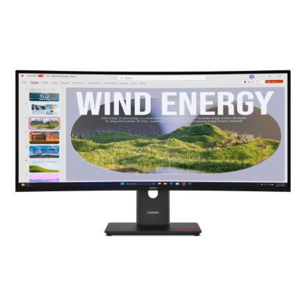 Lenovo ThinkVision T34WD-40 34" Ultrawide Monitor 3440x1440