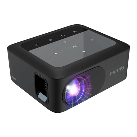 Philips NeoPix 110 HD projector, 100 ANSI lumens, Wi-Fi