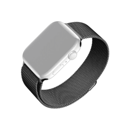 Fixed Mesh Strap for Apple Watch 38 / 40 / 41 mm, Black