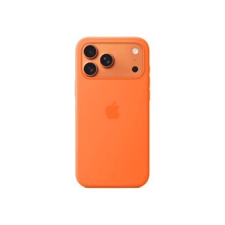Apple iPhone 17 Pro Max silikoonümbris MagSafe'iga, oranž