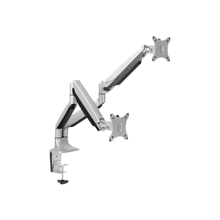 LogiLink BP0043 lauakinnitus kahele monitorile 13–32", gaasivedru