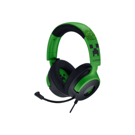 Razer Kraken V4 X Wired Gaming Headset Minecraft Edition