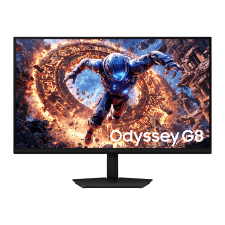 Samsung LS32HG802ESXEN 32" Odyssey OLED G8 S32HG802 Monitor, 4K UHD 3840x2160/16:9/250cd/m2/0.03ms/240Hz/HDMI,USB,DP | Samsung