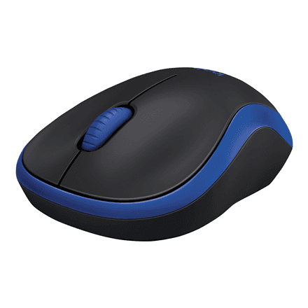 Logitech беспроводная мышь синяя 2.4 ГГц
