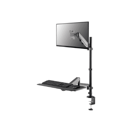 Кронштейн-станция Neomounts DS90-325BL1 для работы сидя и стоя 17–32", 9 кг
