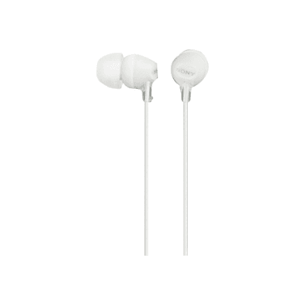 Sony MDR-EX15LP White In-Ear Earbuds