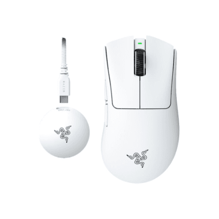 Razer DeathAdder V4 Pro Gaming Mouse White