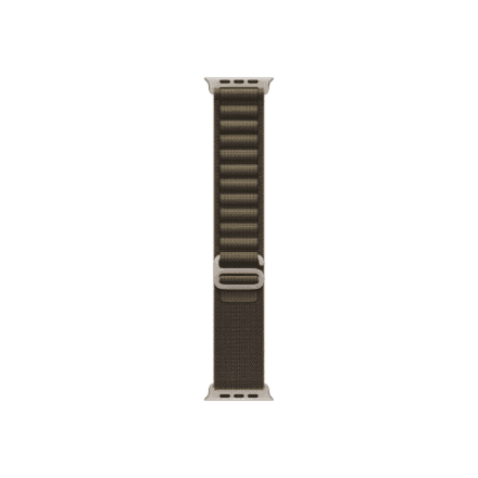 Apple Watch 49mm Dark Olive Alpine Loop Large Titanium