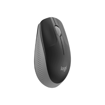 Logitech M190 беспроводная мышь оптическая серая
