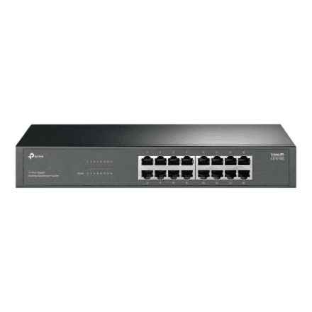 TP-LINK 16-Port Gigabit Switch | LS1016G | Unmanaged | Desktop/Rack-mountable